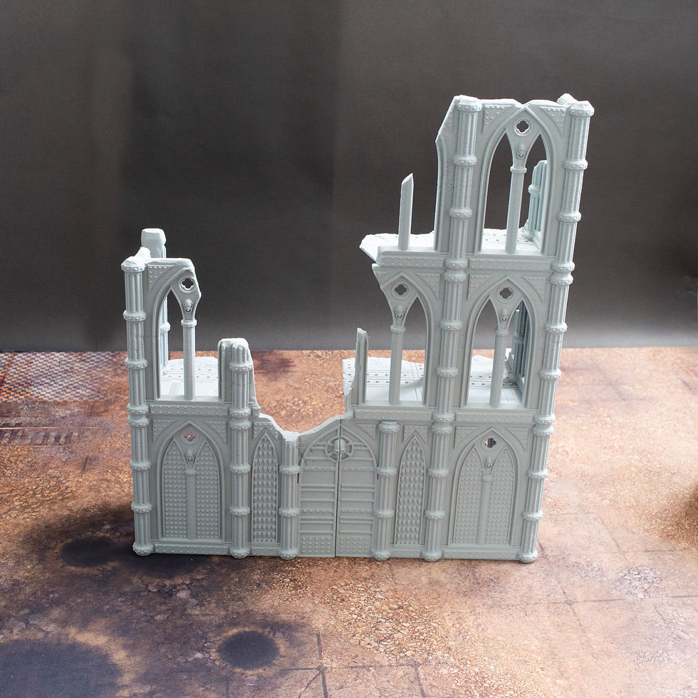 Thumbnail: Gothic Ruins | Scenery / Terrain | 3D Printed | FDM PLA