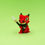 Thumbnail: Single red kobold miniature holding a spear