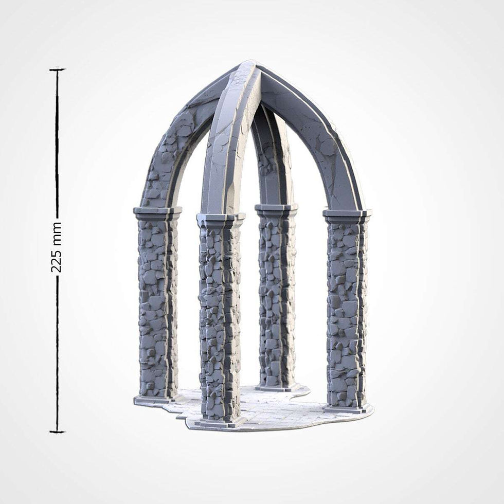 Thumbnail: Majestic Ruins | Scenery / Terrain | 3D Printed | FDM PLA