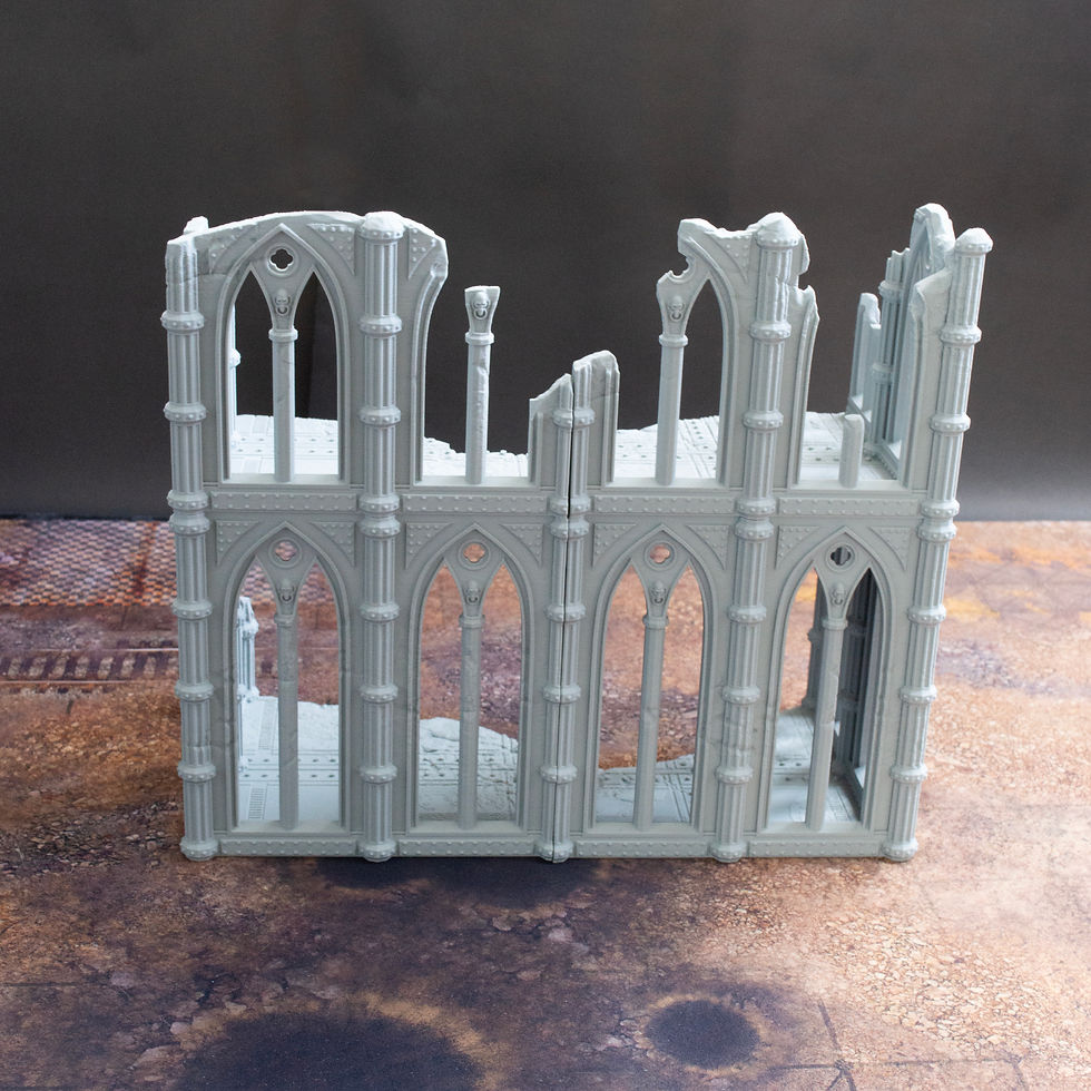 Thumbnail: Gothic Ruins | Scenery / Terrain | 3D Printed | FDM PLA