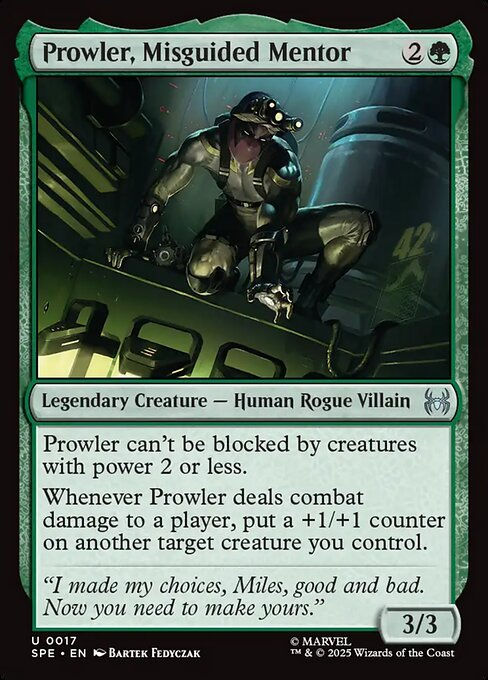 Prowler, Misguided Mentor (17)