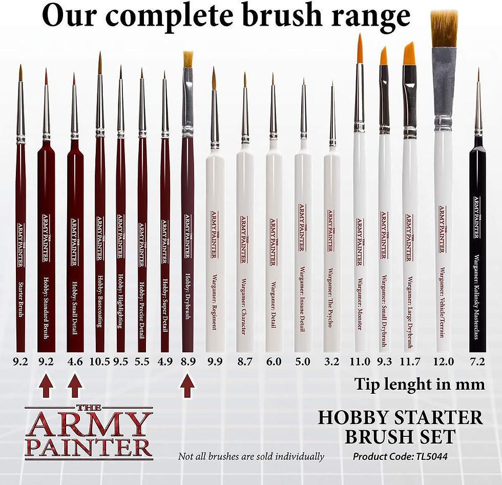 Thumbnail: The Army Painter - Hobby Starter Brush Set