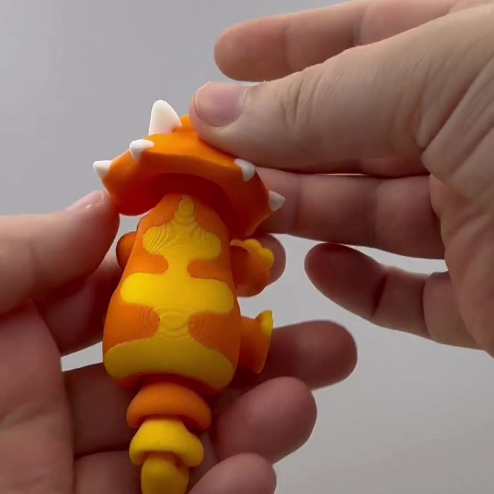 Thumbnail: Cute Dinosaur Set | 3D Printed Articulating Models
