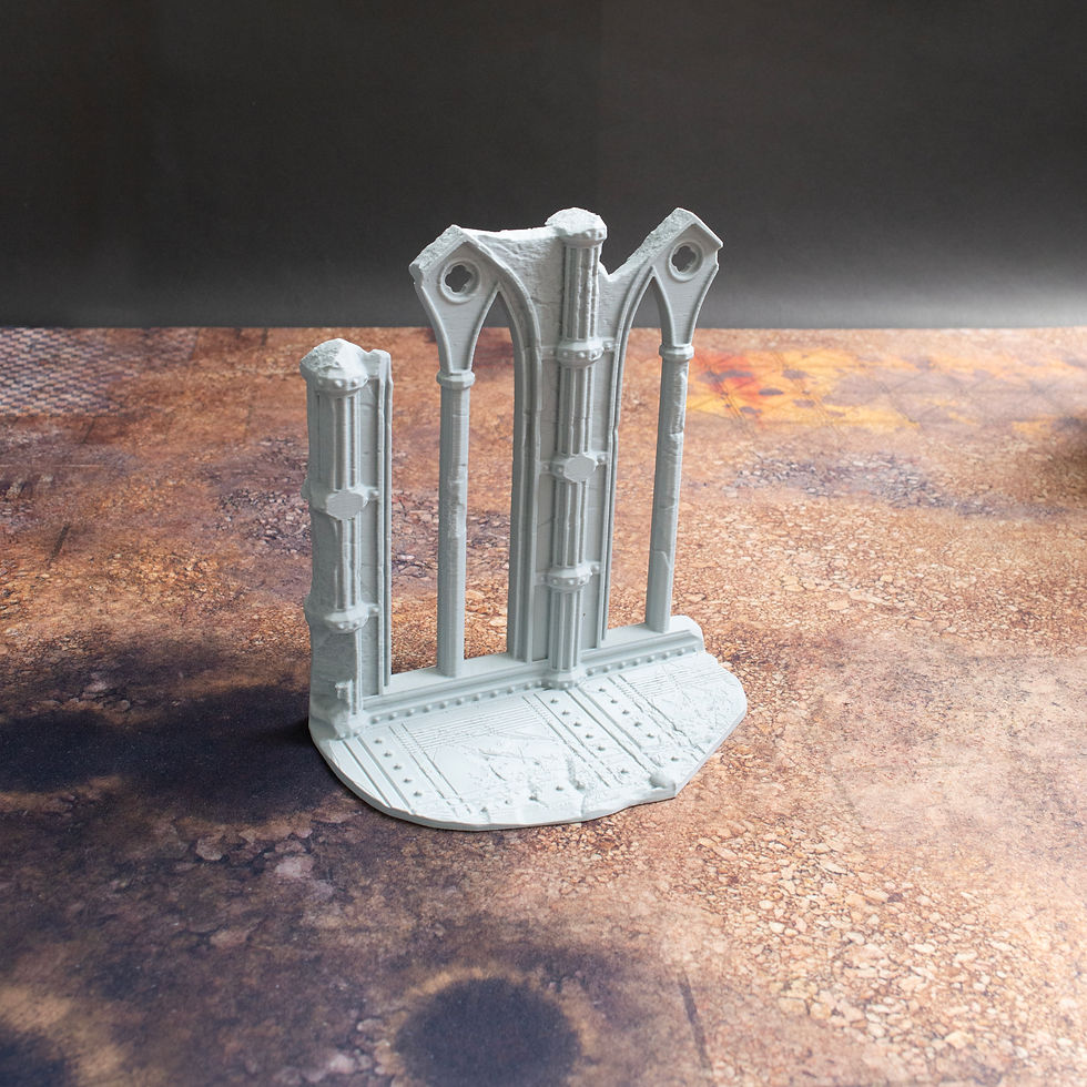 Thumbnail: Gothic Ruins | Scenery / Terrain | 3D Printed | FDM PLA