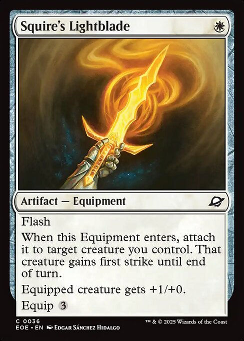 Squire's Lightblade | EOE 36