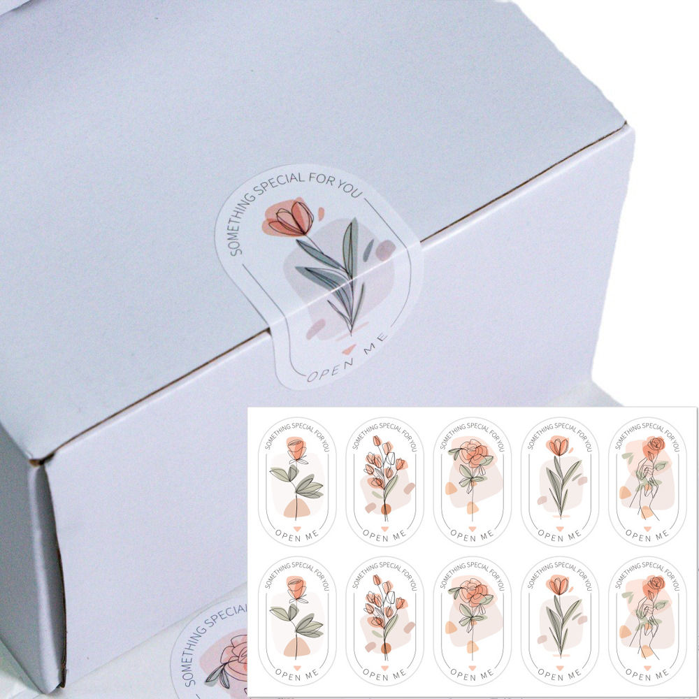 100pcs/wrap "Something Special for You" Stickers for Small Business Gift Box/Bag