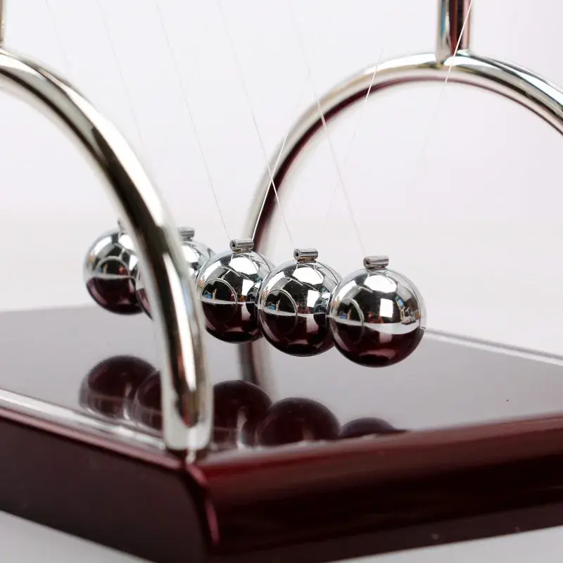 Thumbnail: Newton Cradle Balance Steel Balls Perpetual Motion Collision Ball School Teachin