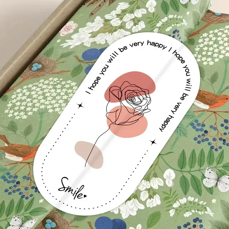 Thumbnail: 100pcs/wrap "Something Special for You" Stickers for Small Business Gift Box/Bag