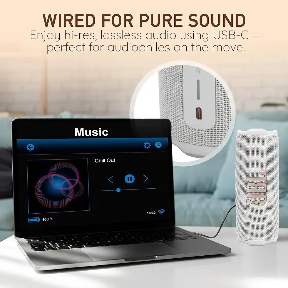 Thumbnail: JBL Flip 7 Portable Bluetooth Speaker Waterproof Drop Proof AI Boost Sound 16H P