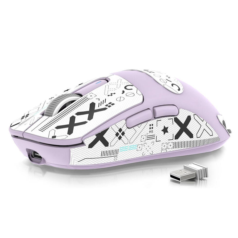 Thumbnail: ATTACK SHARK X3 Lightweight Wireless Gaming Mouse, 49g Tri-Mode,PAW3395 26K DPI 