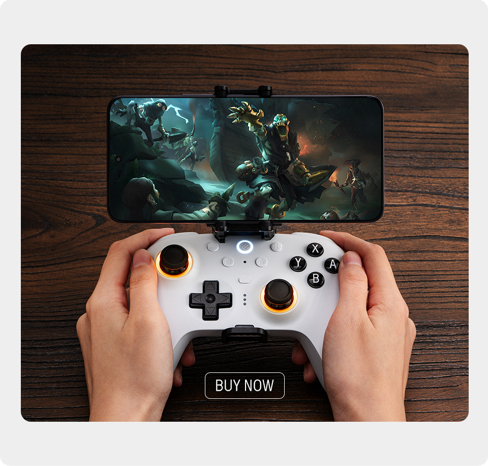 Thumbnail: 8BitDo Ultimate 2 Wireless Gaming Controller for PC & Android with TMR Joysticks