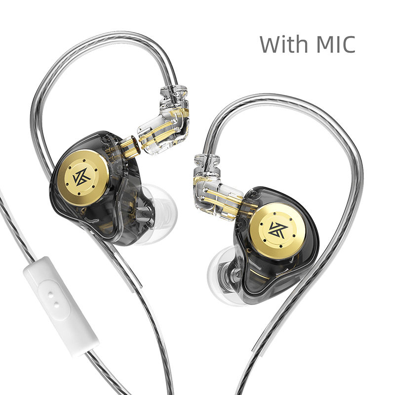 Thumbnail: KZ EDX Pro Earphones Dynamic In Ear Monitor HiFi Wired Headphones Bass Stereo Ga