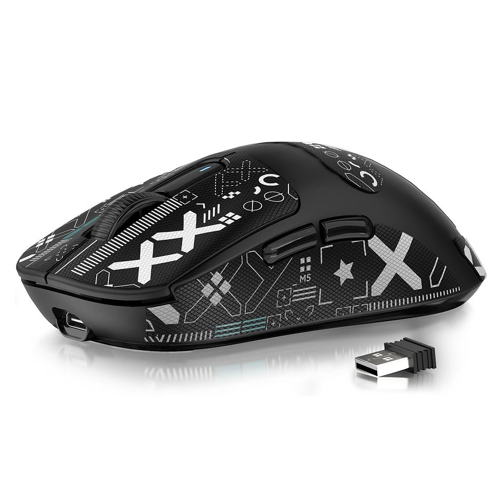 Thumbnail: ATTACK SHARK X3 Lightweight Wireless Gaming Mouse, 49g Tri-Mode,PAW3395 26K DPI 