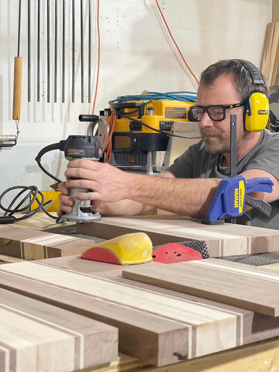 Thumbnail: Walnut and Maple Cutting Boards