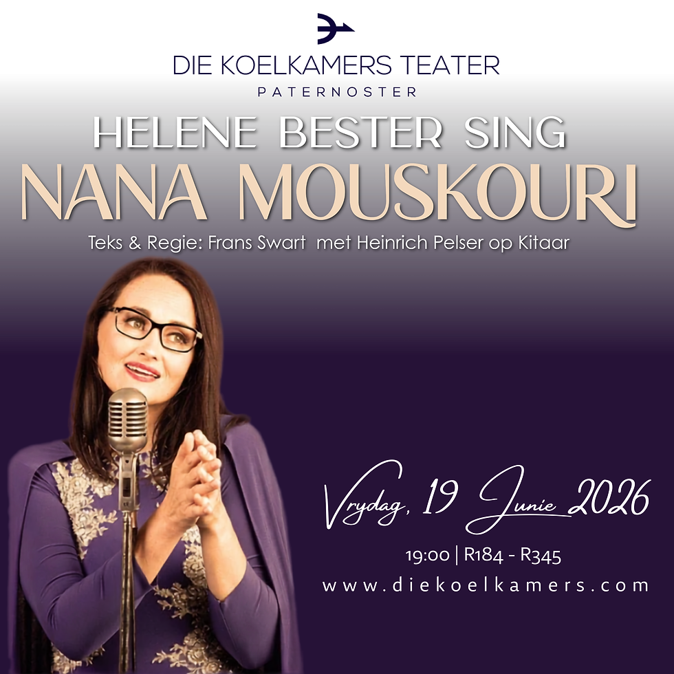 HELENE BESTER SING NANA MOUSKOURI met Helene Bester en Heinrich Pelser op klavier