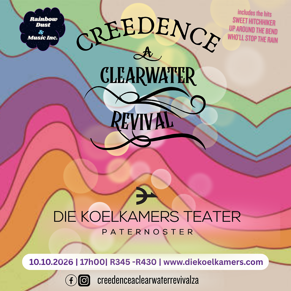 CREEDENCE - A CLEARWATER REVIVAL | Armand De Vries, Dave Goldberg, Dieter Stutz & Francois Steyn (1)