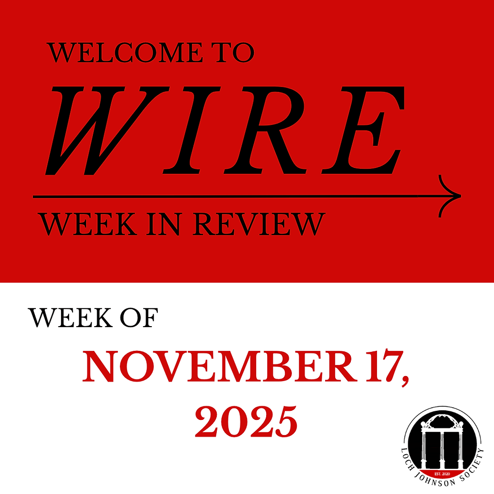 Week In Review (WIRE) News 11.17.2025