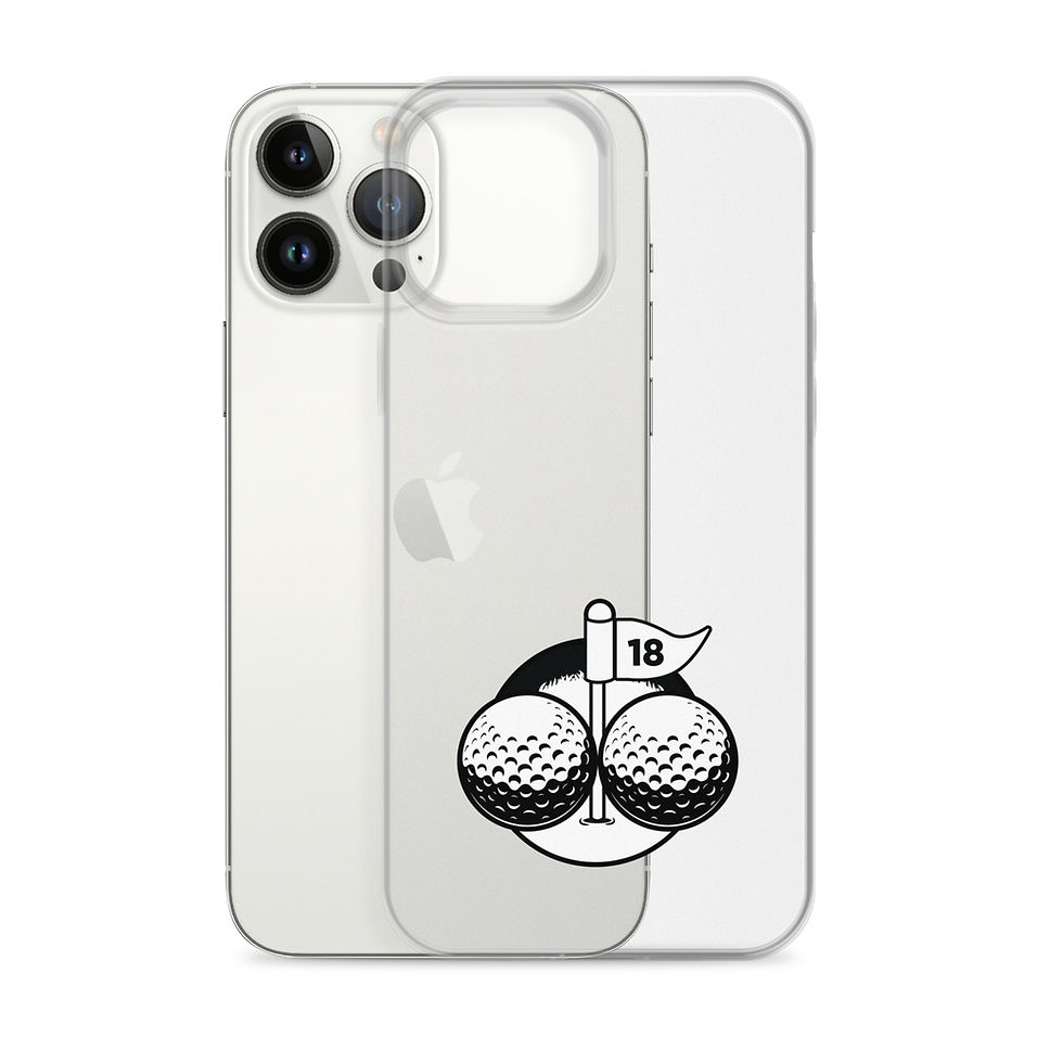 Thumbnail: Clear Case for iPhone® B/w no words