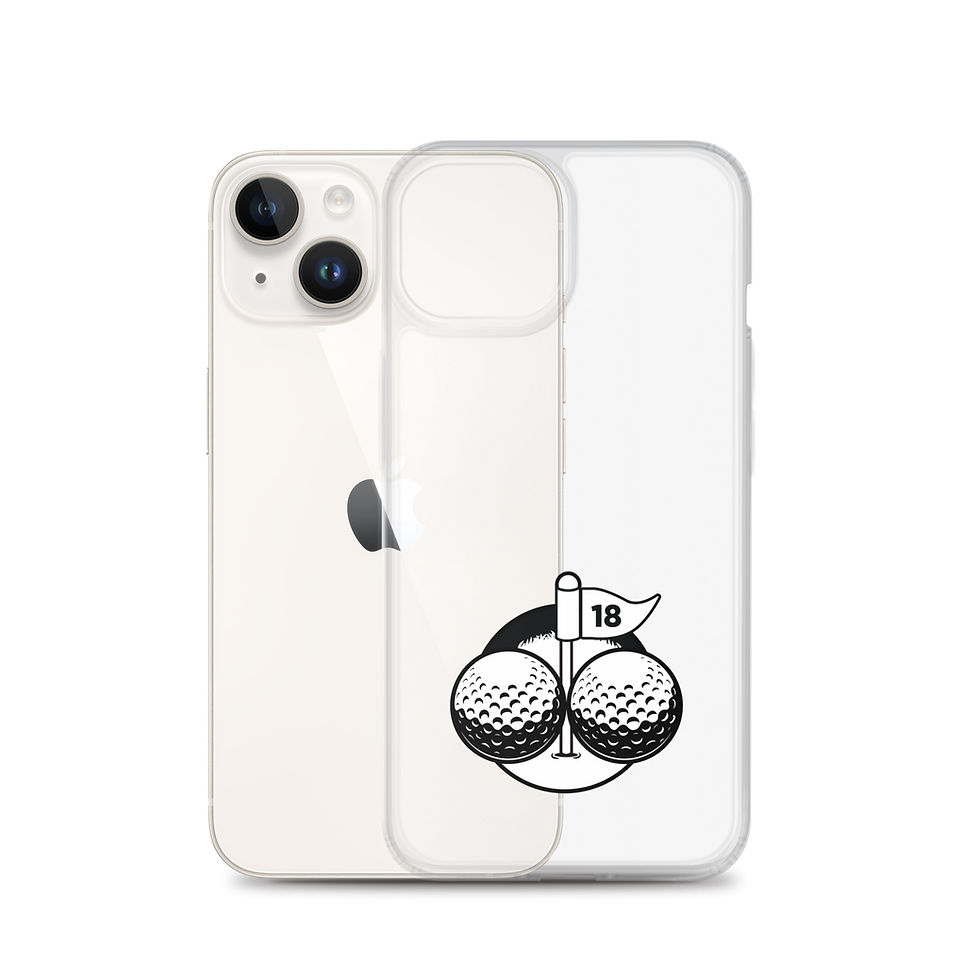 Thumbnail: Clear Case for iPhone® B/w no words