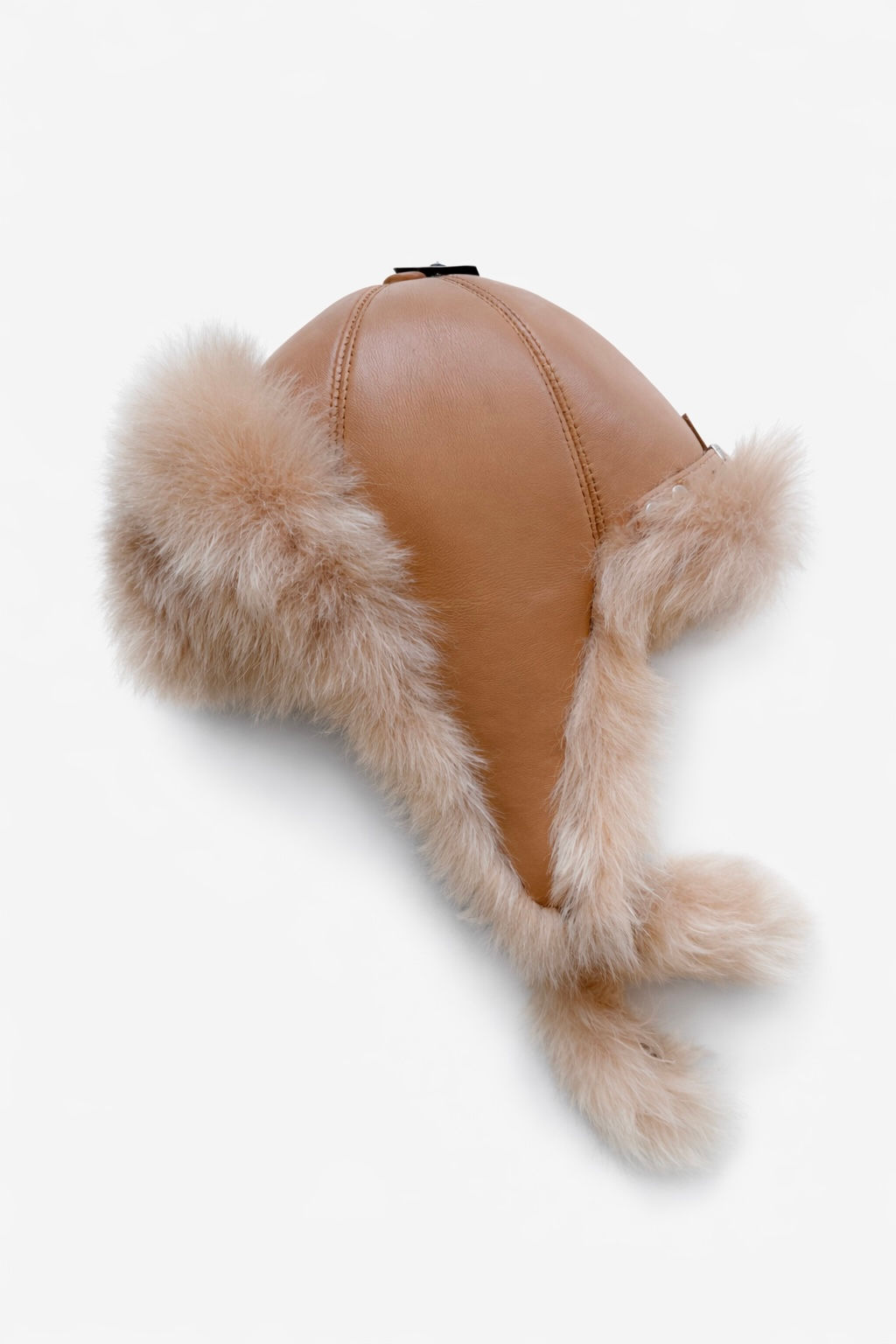 Røros lammeskinnslue med Toscana lammepels - kamel