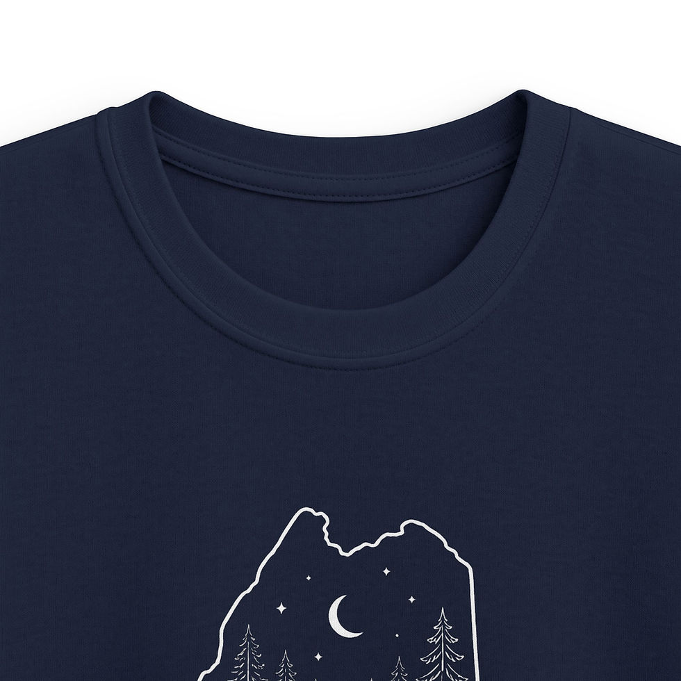 Thumbnail: Kids Tee — "Maine Witch Walk 2026" Forest Moon Graphic