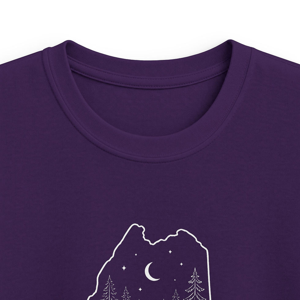 Thumbnail: Kids Tee — "Maine Witch Walk 2026" Forest Moon Graphic