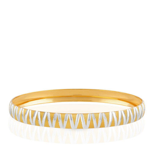 Thumbnail: Charming Gold Bangle Set BSBG20A142A