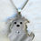 Thumbnail: My Rescue Dog stainless steel pendant necklace By Martha Carés