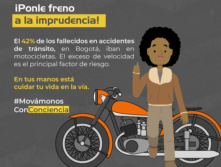 Los motociclistas y su papel en las vías