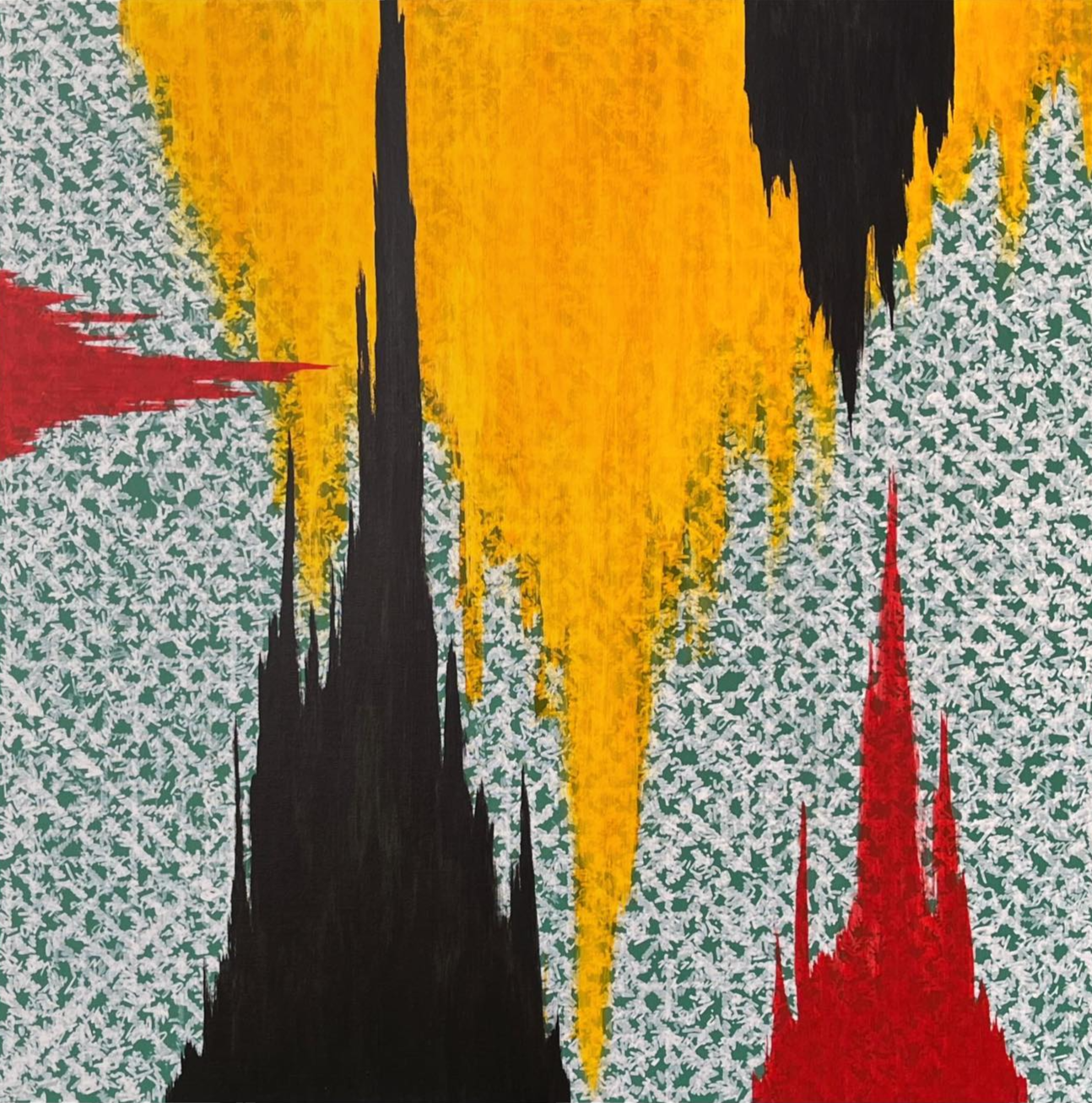 Completed in 2023, The Space Between Words is a mesmerizing acrylic painting on canvas, measuring 36" x 36" x 2". This captivating artwork delves into the paradoxes of human expression, paying tribute to the unspoken meanings that often escape our dependence on words. Through its thought-provoking composition, it explores the frequent misinterpretations that arise from language. The intricate design of the painting promises to transform any space into a focal point, mesmerizing art enthusiasts who are drawn to exploring the complexities of human interactions.