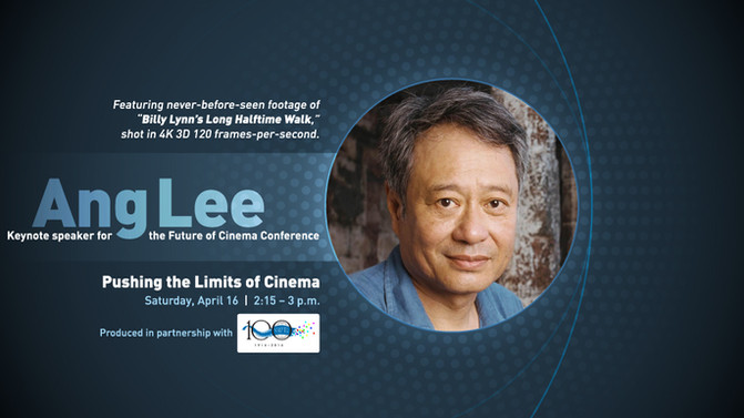 Ang Lee to speak and premiere his latest film at NAB 2016