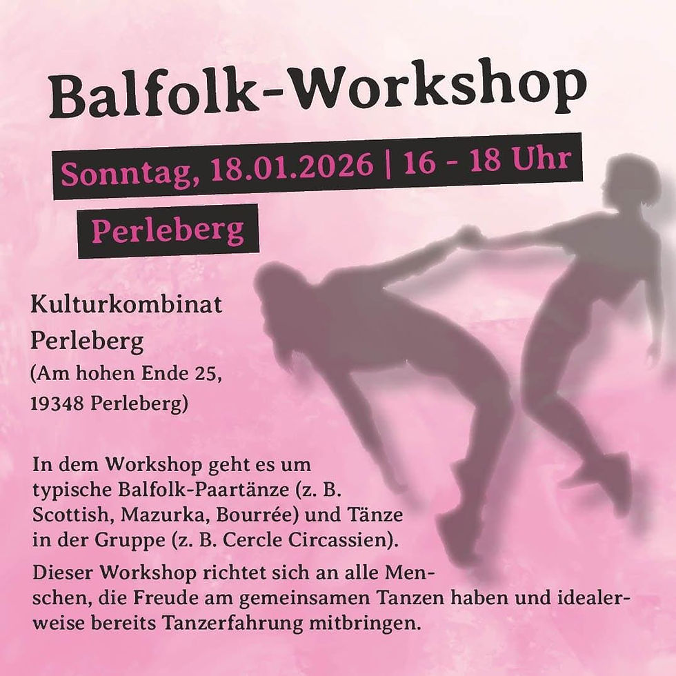 Balfolk Workshop im Kulturkombinat