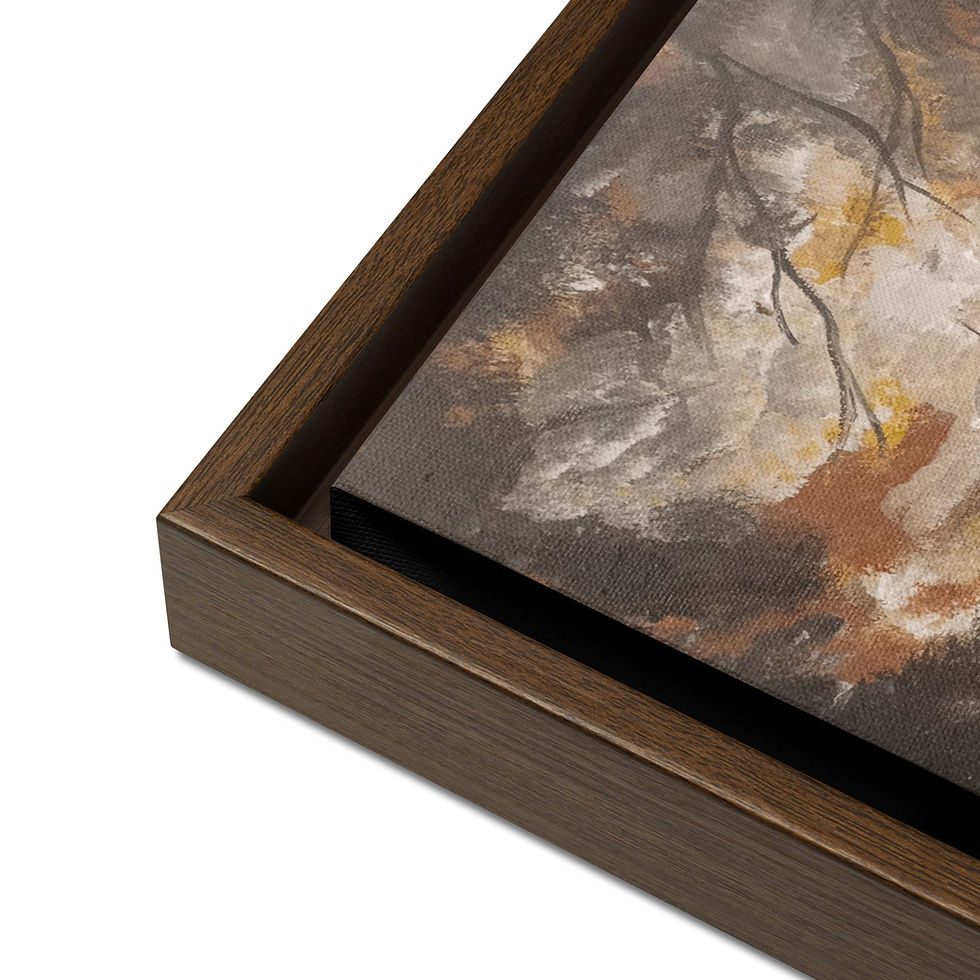 Thumbnail: Red Stag - Framed canvas