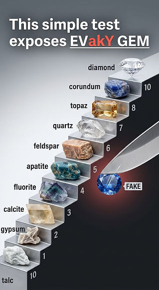 Exposing fake Gemstones