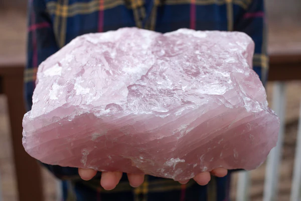 Raw Rose Quartz