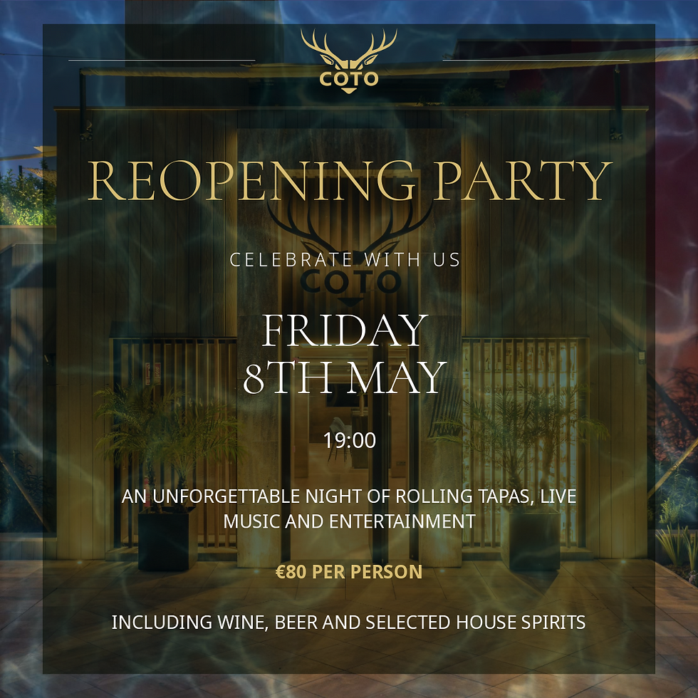 Coto Reopening Party