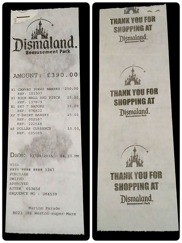 Dismaland Canvas 本物