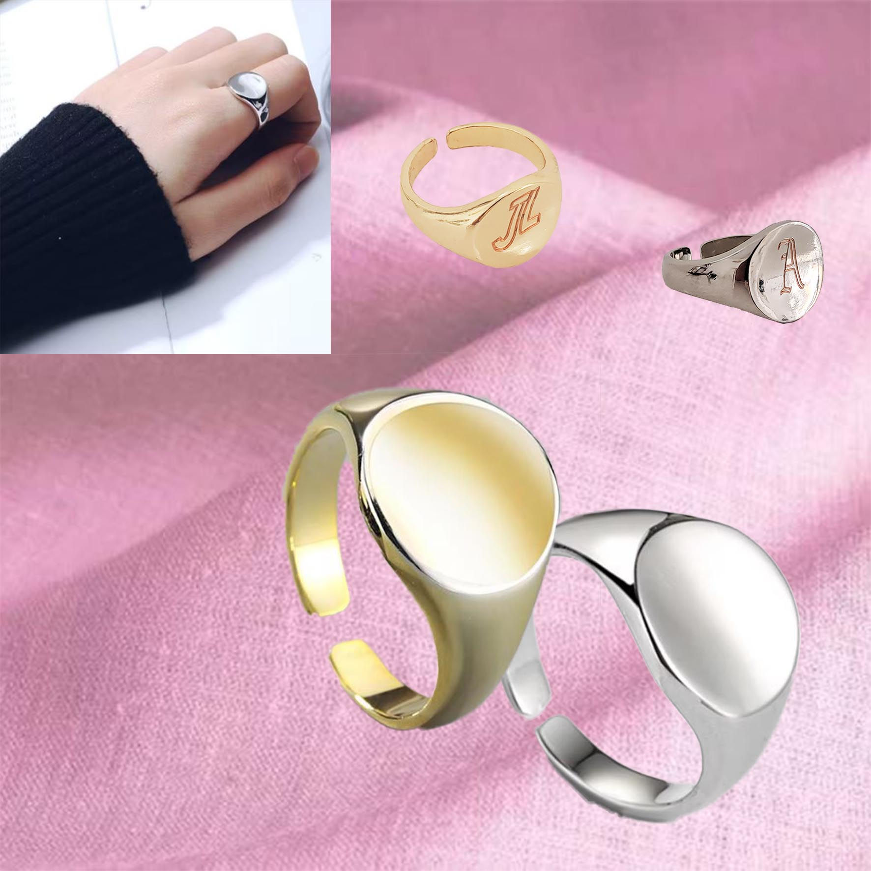 Bague pour enfant réglable à personnaliser