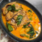 GANG PHED PED LYCHEE SUPPAROD แกงเผ็ดเป็ดลิ้นจี่สัปปะรด