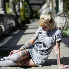 Woman with Tattoos