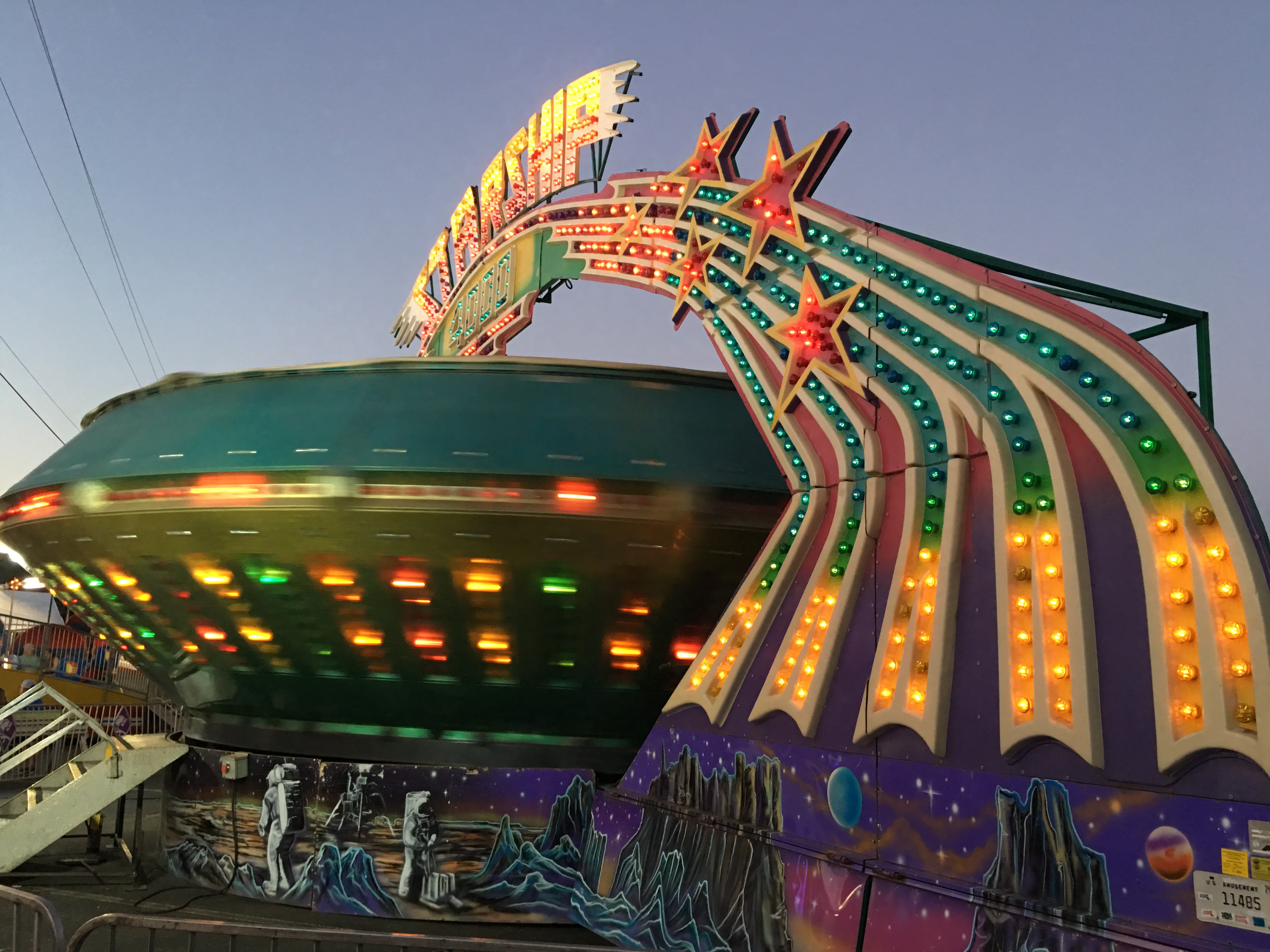 Starship at Dusk