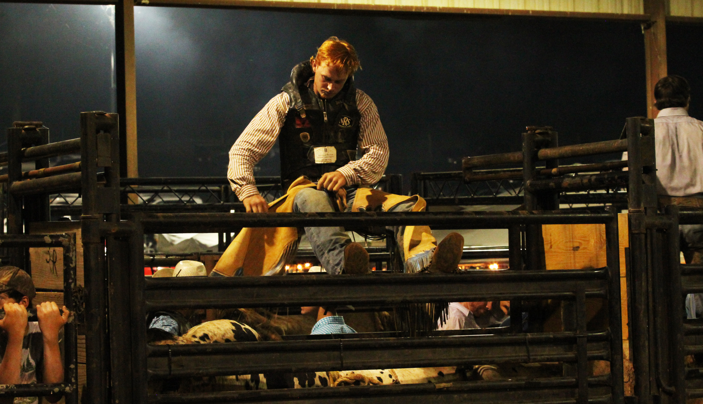 Prep to ride the bull