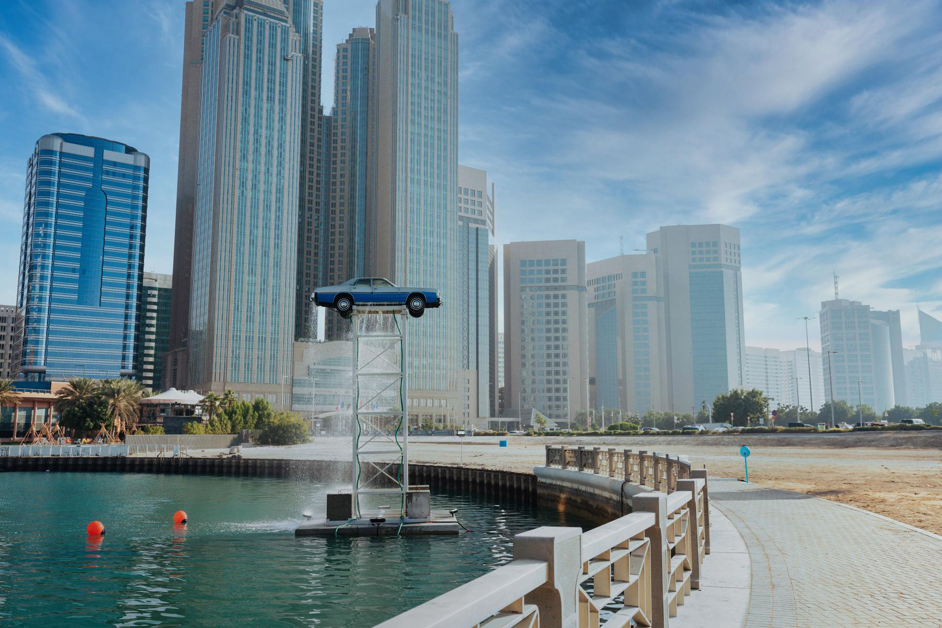 Public Art Abu Dhabi Biennalle. Eddie Clemens