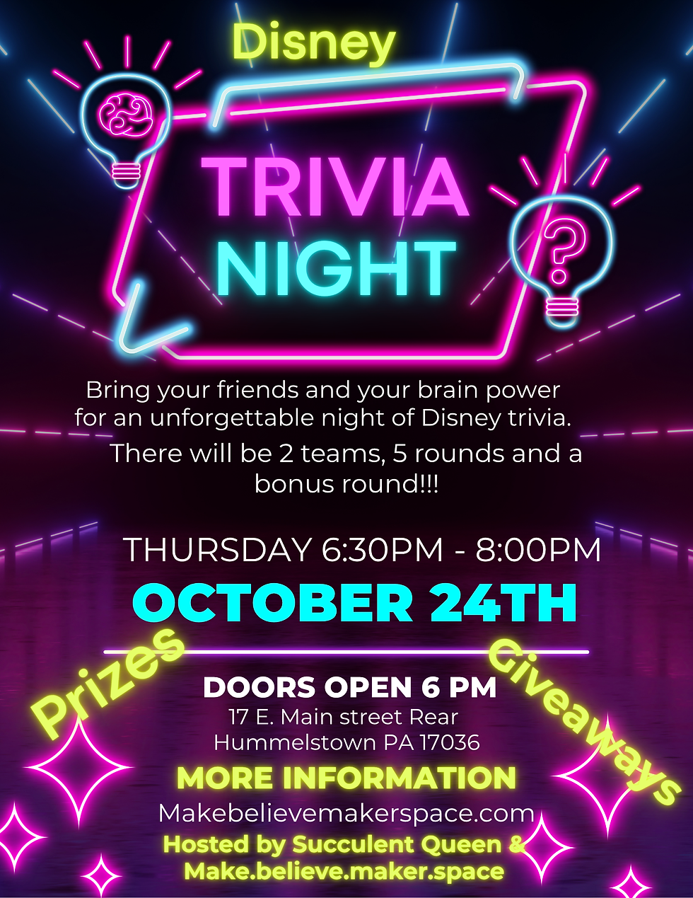 Disney Trivia Night