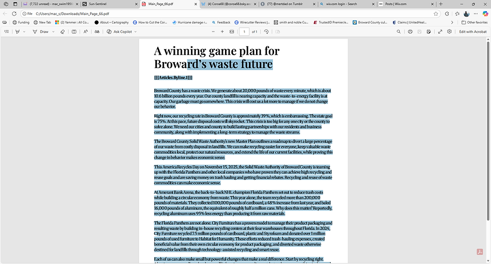 A winning game plan for Broward’s waste future