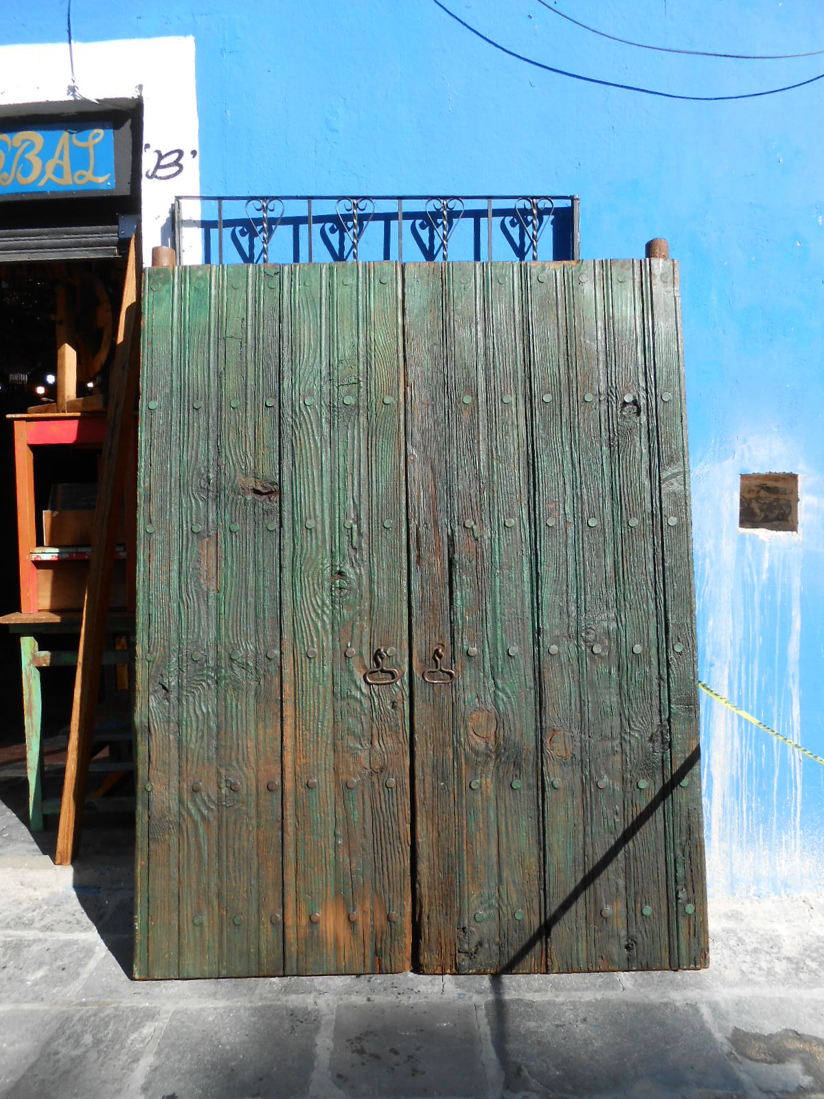 PORTON VERDE ANTIGUO