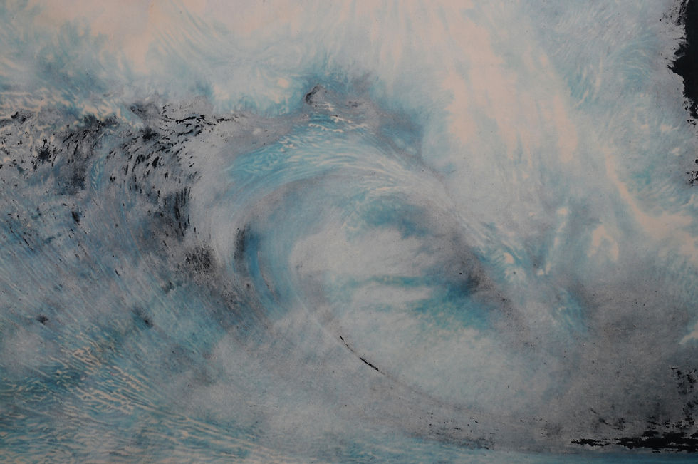 Vague 1. 130x89 cm