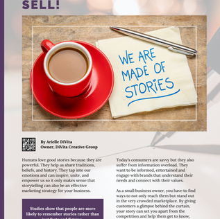 Facts Sell, Stories Sell