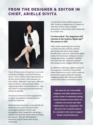 From The Designer & Editor