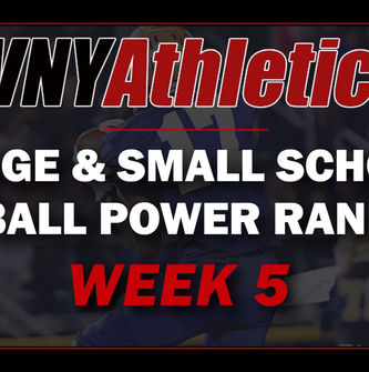 Week 5 Large & Small School Football Power Rankings